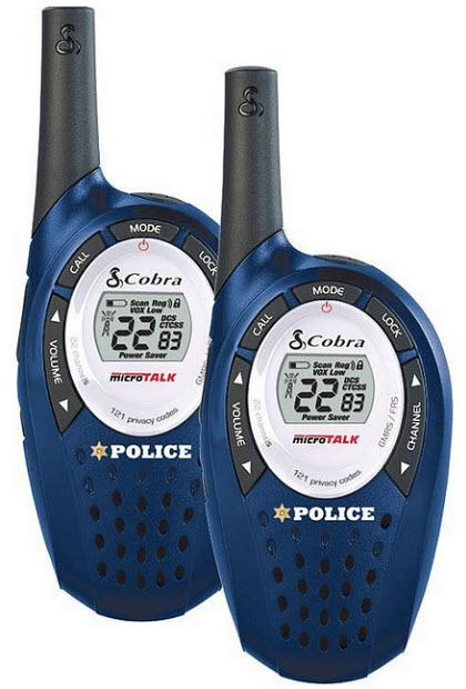 toy police walkie talkie
